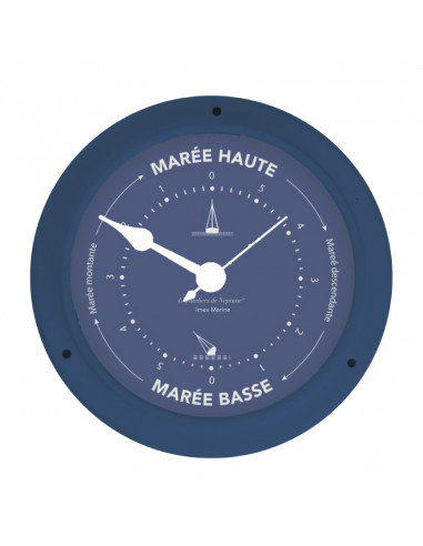 WHITE OR NAVY BLUE PAINTED METAL TIDE...