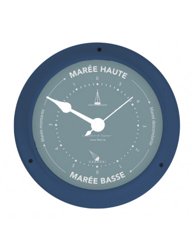 WHITE OR NAVY BLUE PAINTED METAL TIDE...