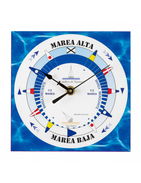 INDICADOR DE MAREAS CON MARCO DE ACRÍLICO