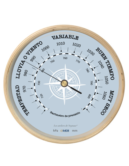 BAROMETER "COMPASS ROSE"