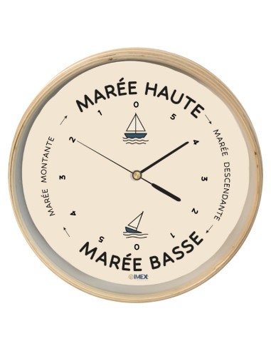 INDICADOR DE MAREAS DE MADERA