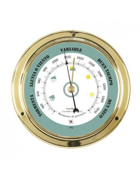 BAROMÈTRE EN LAITON