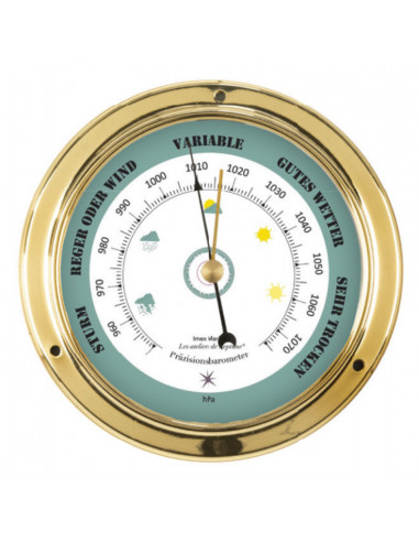 BAROMÈTRE EN LAITON