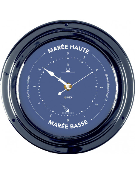 WHITE OR NAVY BLUE PAINTED METAL TIDE INDICATOR