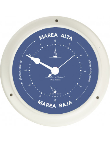 WHITE OR NAVY BLUE PAINTED METAL TIDE...