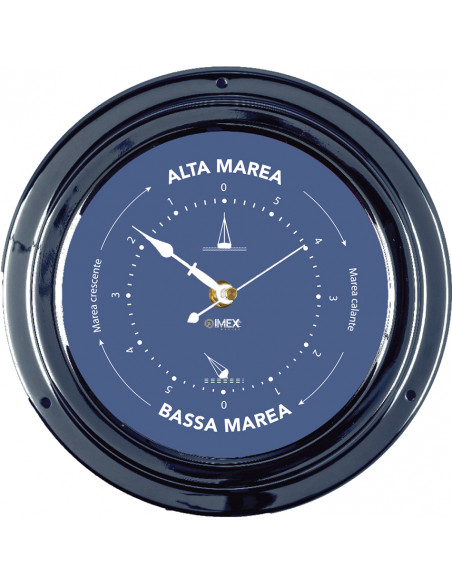 WHITE OR NAVY BLUE PAINTED METAL TIDE INDICATOR